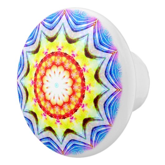 ファンタジー司祭魔導師マンデラ鮮やかー セラミックノブ (右)