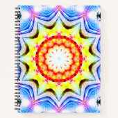 ファンタジー司祭魔導師マンデラ鮮やかー ノートブック (正面)