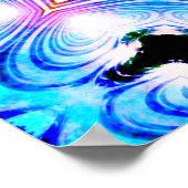 ファンタジー司祭魔導師マンデラ鮮やかー ポスター (角)