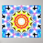 ファンタジー司祭魔導師マンデラ鮮やかー ポスター (正面)