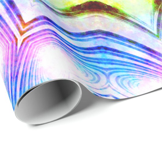 ファンタジー司祭魔導師マンデラ鮮やかー ラッピングペーパー (ロールコーナー)