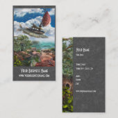 ファンタジー名刺(出荷飛んでいる付き) 名刺 (正面/裏面)