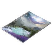 ファンタジー名勝自然景観 ノートブック (左側)