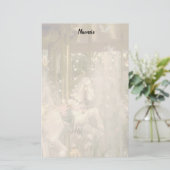 ファンタジー回転木馬文具 便箋 (スタンド正面)