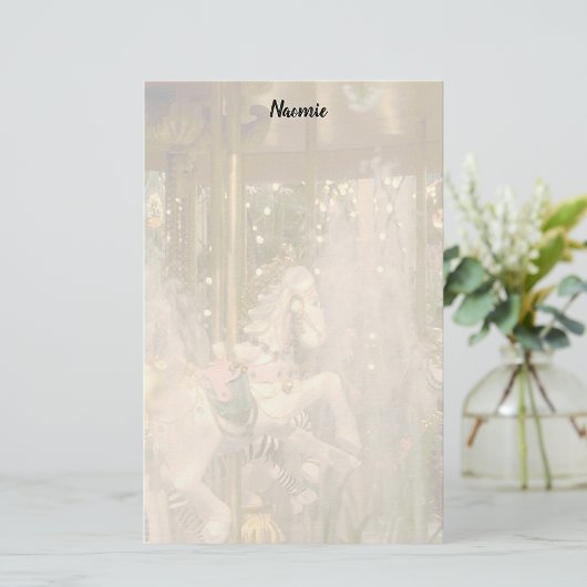 ファンタジー回転木馬文具 便箋