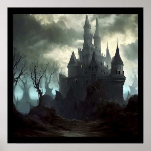 ファンタジー城の恐ろしい風景2 ポスター (正面)