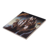 ファンタジー城ファンタジーアートセラミックタイル タイル (側面)