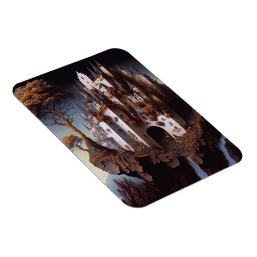 ファンタジー城ファンタジーアートマグネット マグネット (右側)