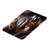 ファンタジー城ファンタジーアートマグネット マグネット (左側)