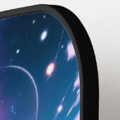 ファンタジー城名前をカスタムする文字 ピックルボールラケット (左詳細)