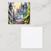 ファンタジー城 スクエア名刺 (正面/裏面)