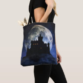 ファンタジー城 トートバッグ (クローズアップ)