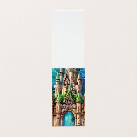 ファンタジー城 名刺 (外部フラット)