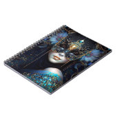 ファンタジー女性用仮面 ノートブック (左側)