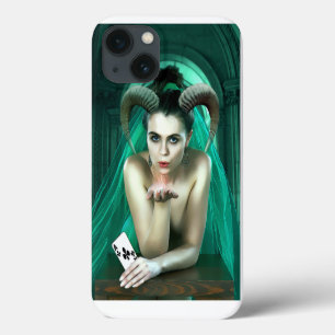 ファンタジー女遊性トランプのポーカーケースメイトiPhoneケース iPhone 13ケース
