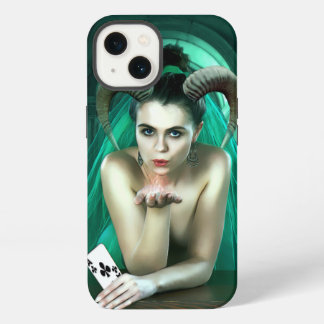 ファンタジー女遊性トランプのポーカーケースメイトiPhoneケース iPhone 13ケース
