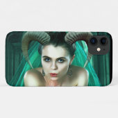 ファンタジー女遊性トランプのポーカー耐用型iPhoneケース Case-Mate iPhoneケース (裏面(横))