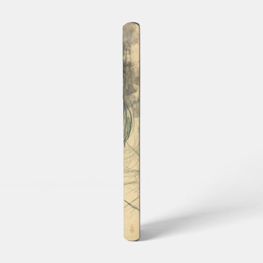 ファンタジー女鳥スカルウイングスールアルアートネーム SAMSUNG GALAXYケース (左側面)