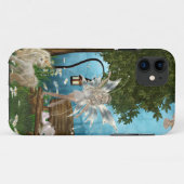ファンタジー妖精の国インユニコーンガーデン Case-Mate iPhoneケース (裏面(横))