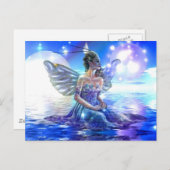 ファンタジー妖精の国ギフト ポストカード (正面/裏面)