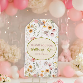 ファンタジー妖精の最初の野草 ギフトタグ