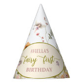 ファンタジー妖精の最初の野草 パーティーハット (正面)