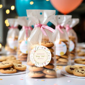 ファンタジー妖精の最初の野草 ラウンドシール