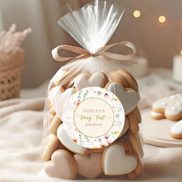 ファンタジー妖精の最初の野草 ラウンドシール