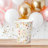 ファンタジー妖精の最初の野草 紙コップ