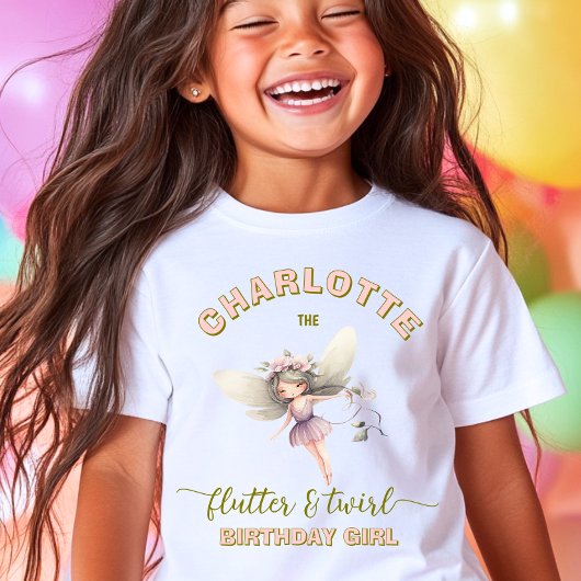 ファンタジー妖精の最初の野草 Tシャツ