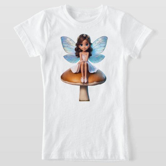 ファンタジー妖精のTシャツ Tシャツ (レイダウン)