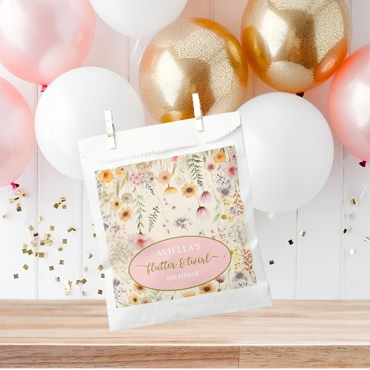 ファンタジー妖精フラッタとトワイルワイルドフラワー フェイバーバッグ