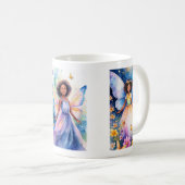 ファンタジー妖精マグ コーヒーマグカップ (正面右)