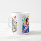 ファンタジー妖精マグ コーヒーマグカップ (正面左)