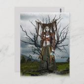 ファンタジー妖精魔女ポストカード ポストカード (正面/裏面)