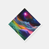 ファンタジー宇宙エスケープ スタンダードカクテルナプキン (角)