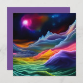 ファンタジー宇宙エスケープ 招待状 (正面/裏面)