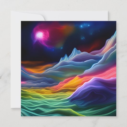 ファンタジー宇宙エスケープ 招待状 (正面)