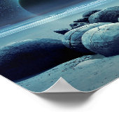 ファンタジー宇宙ポスター ポスター (角)