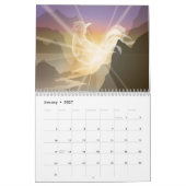 ファンタジー宇宙 カレンダー (1月 2027)