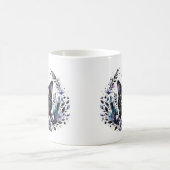 ファンタジー密着型黒猫 コーヒーマグカップ (中央)