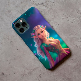 ファンタジー小妖精や小人プリンセス明エレガントるい美しいエルベン iPhone 11 ケース
