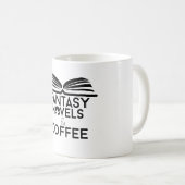 ファンタジー小説とコーヒー コーヒーマグカップ (正面右)