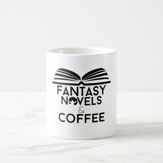 ファンタジー小説とコーヒー コーヒーマグカップ (中央)