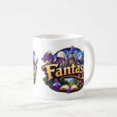ファンタジー小説愛好家 コーヒーマグカップ (正面右)