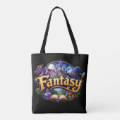 ファンタジー小説愛好家 トートバッグ (裏面)
