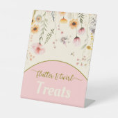 ファンタジー山花妖精はペデスタルサインを扱う 台座サイン (正面)