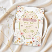 ファンタジー山花妖精ファースト招待状 招待状