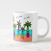 ファンタジー島 ジャンボコーヒーマグカップ (右)