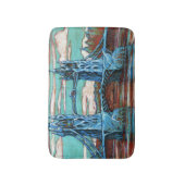 ファンタジー市の橋 バスマット (正面縦)